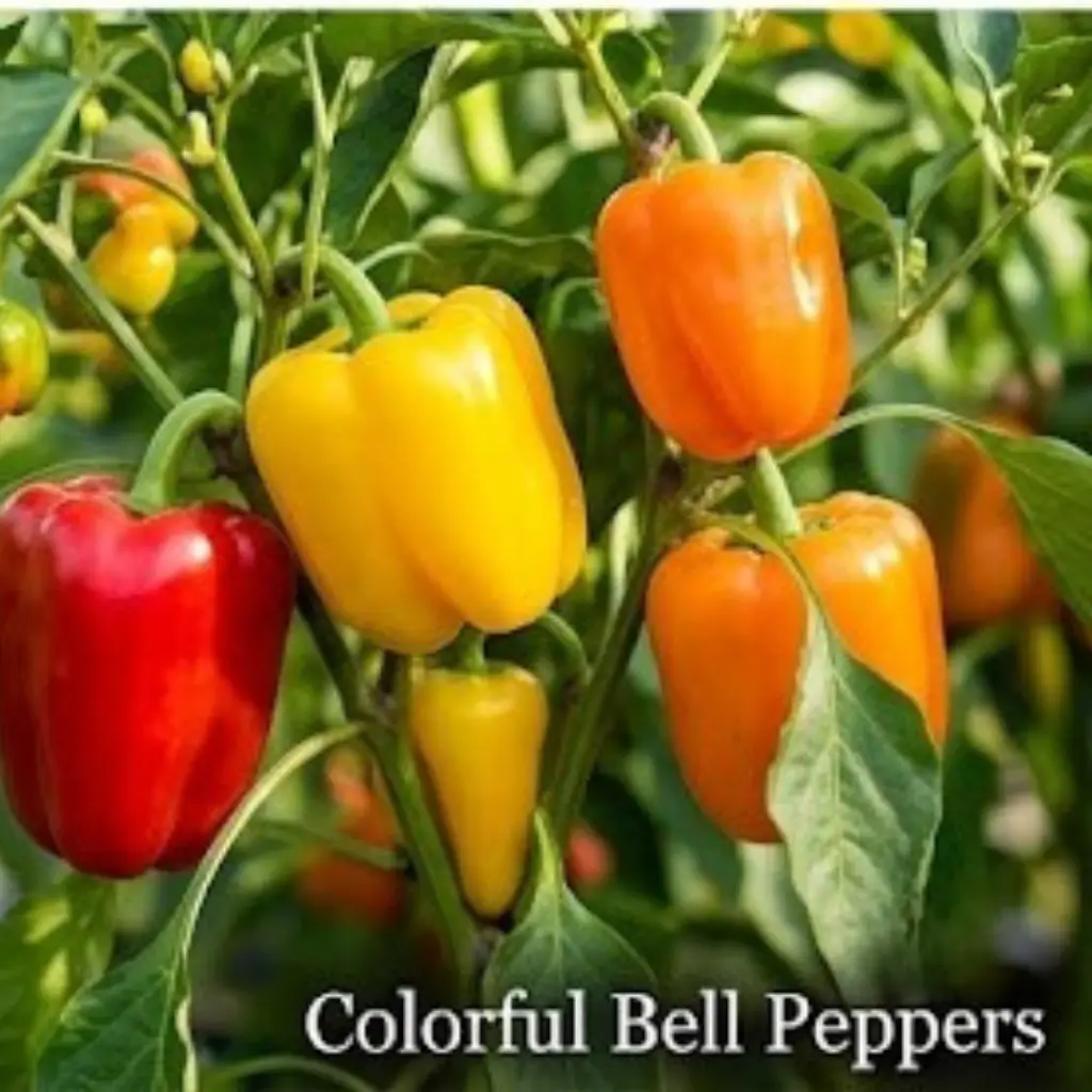 Colorful bell peppers