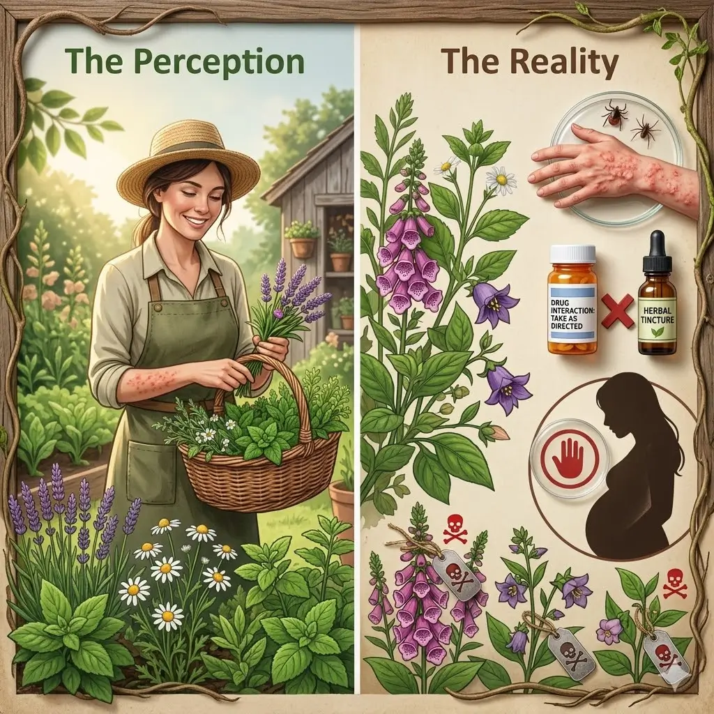 Healthcare consultation — natural does not always mean safe